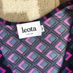 Leota Dresses - Leota Geo Wrap Dress Leota Dresses - Leota Geo Wrap Dress